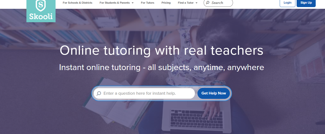 Skooli Online Tutoring App
