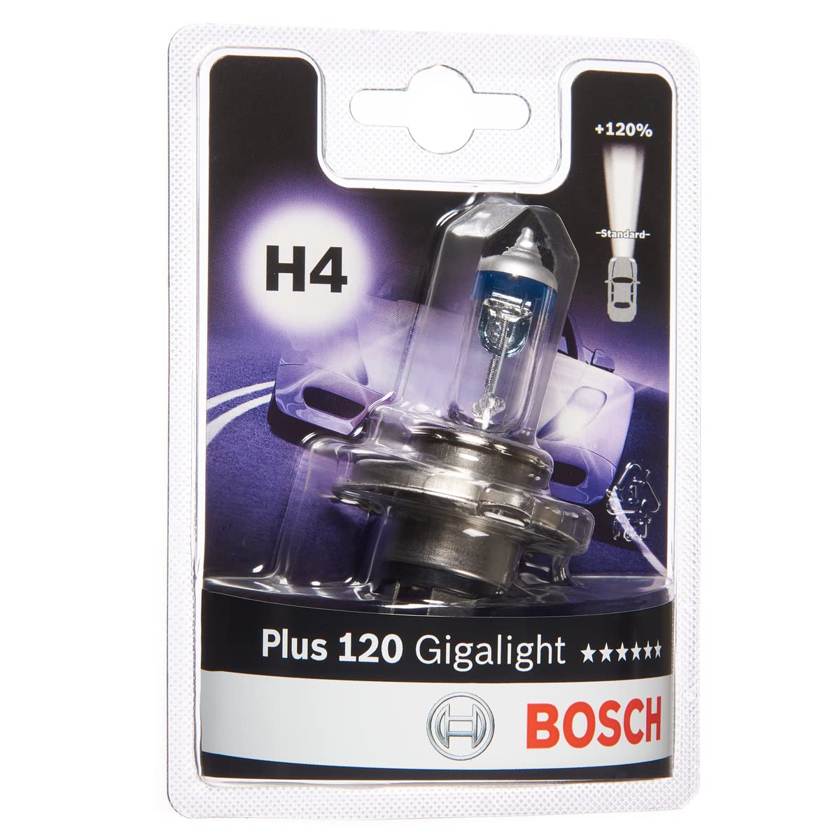 Lâmpada Bosch Gigalight Plus 120 - H4 12V 60/55W