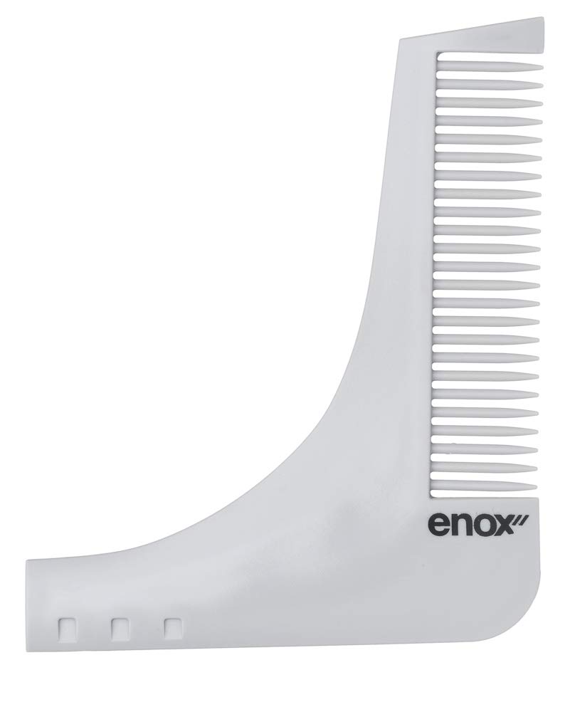 Enox Pente Modelador Para Barba Cinza Cinza