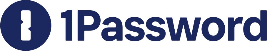 1Password logo - password management app