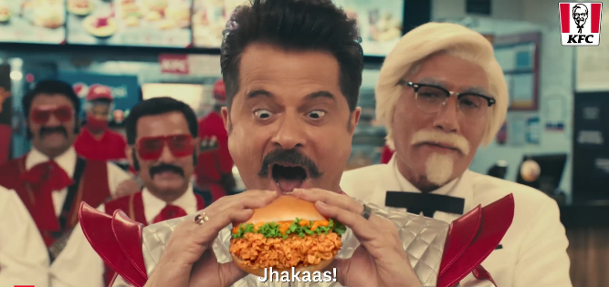 KFC takes a dig at ordinary burgers in its latest ad with Anil Kapoor and  Colonel Sanders | Business Insider India