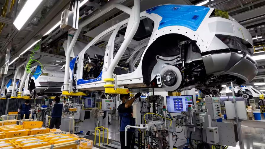 Dây chuyền nhà máy sản xuất Hyundai tiên tiến, hiện đại bậc nhất thế giới