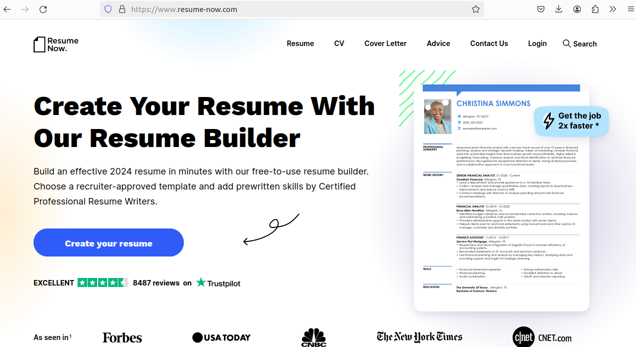 Free Resume Builder