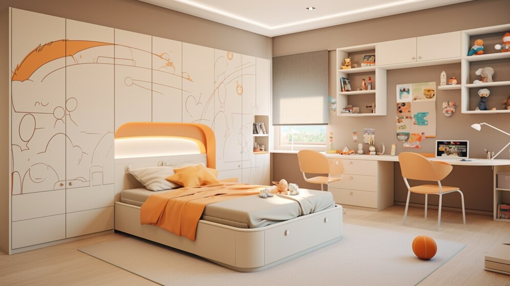 thiết kế phòng ngủ trẻ em
