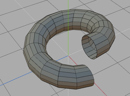 Fill with mesh layer