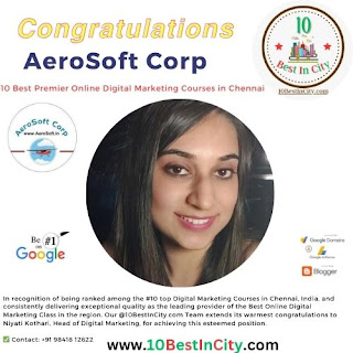 Niyati H Kothari, AeroSoft Corp, online marketing, online training, digital marketing mentor
