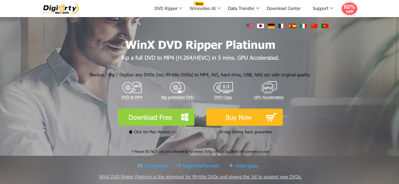 Winx DVD ripper platinum 