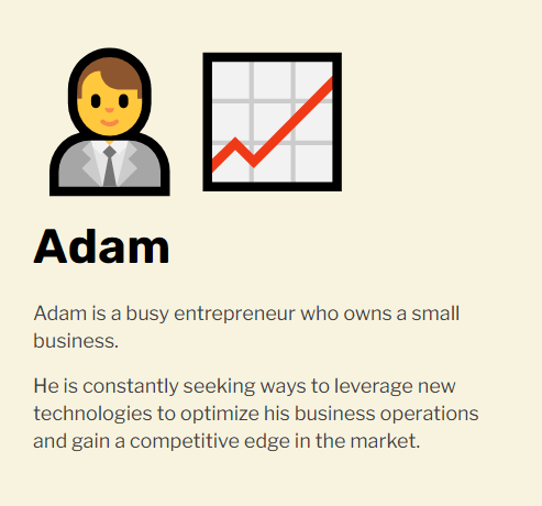 Founder Pal Ai  - Adam example