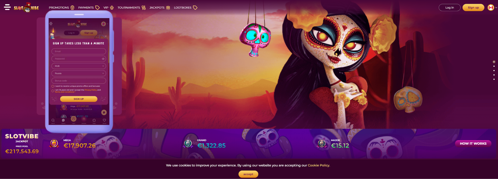 Slotvibe Casino Complete
