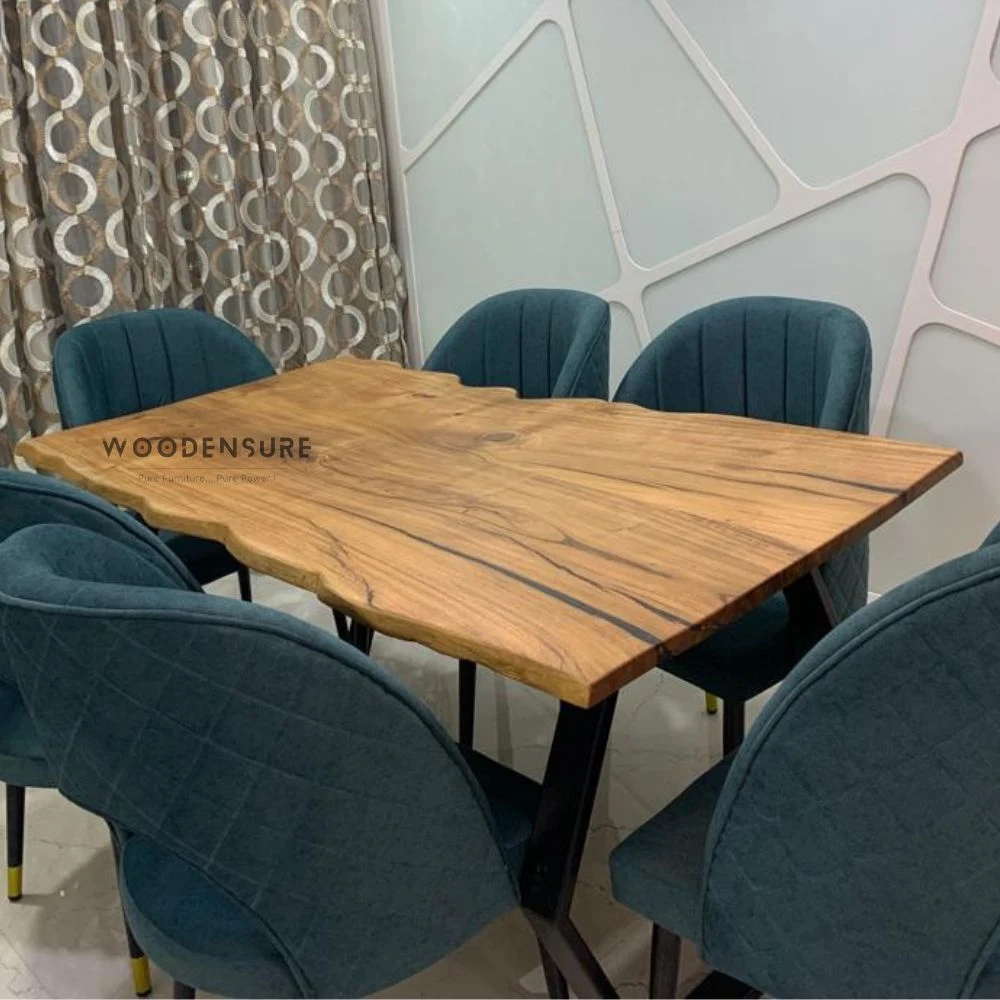 Custom live edge dining table