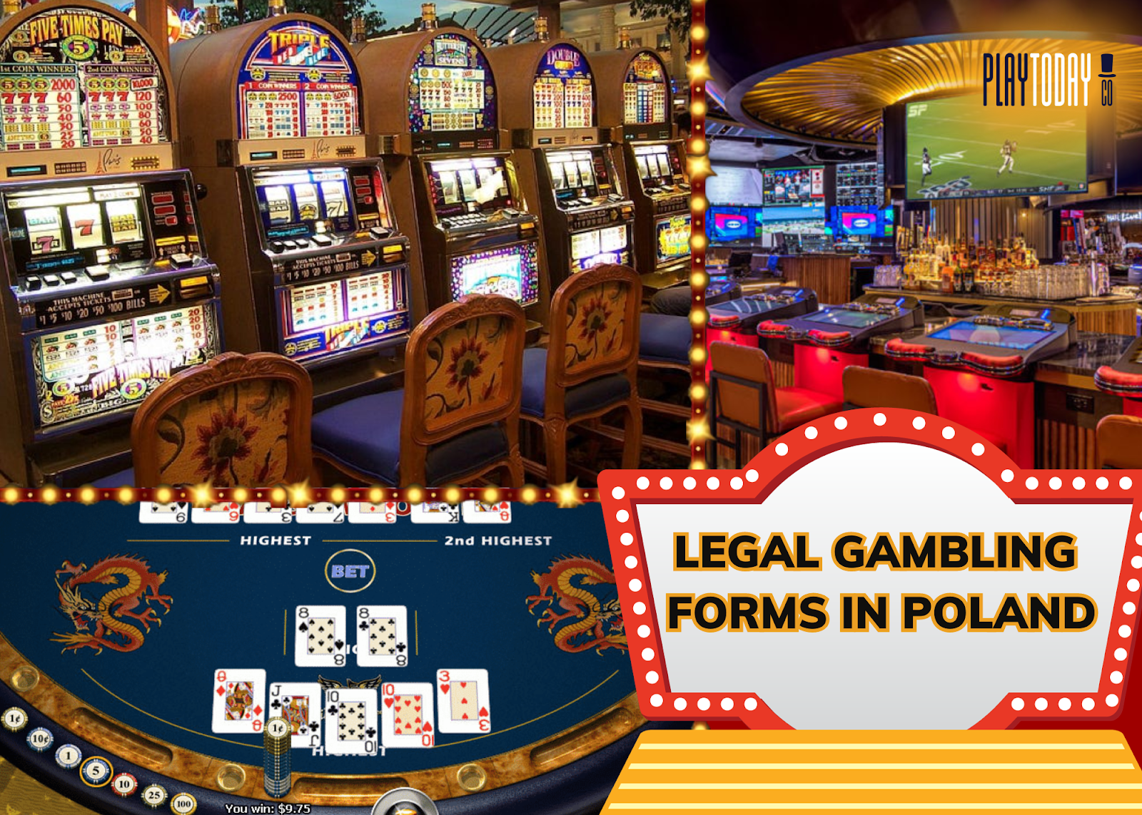 Available Gambling Forms in Poland Visualizer