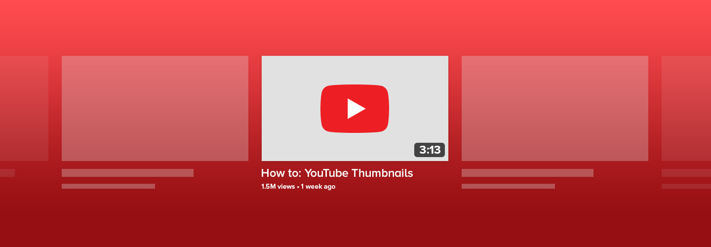 Thumbnails video YouTube