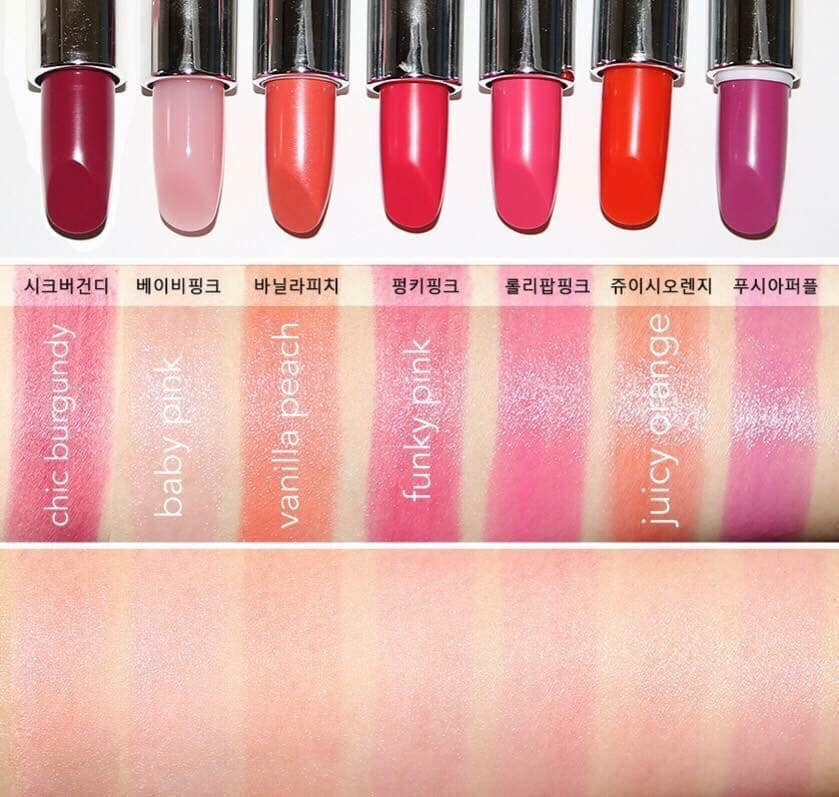 Secret Key Sweet Glam Tint Glow giúp dưỡng ẩm và làm đầy rãnh môi chỉ sau một lần thoa