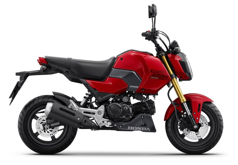 รถจักรยานยนต์ Honda Grom 2024 มีทั้งหมด 3 สี 