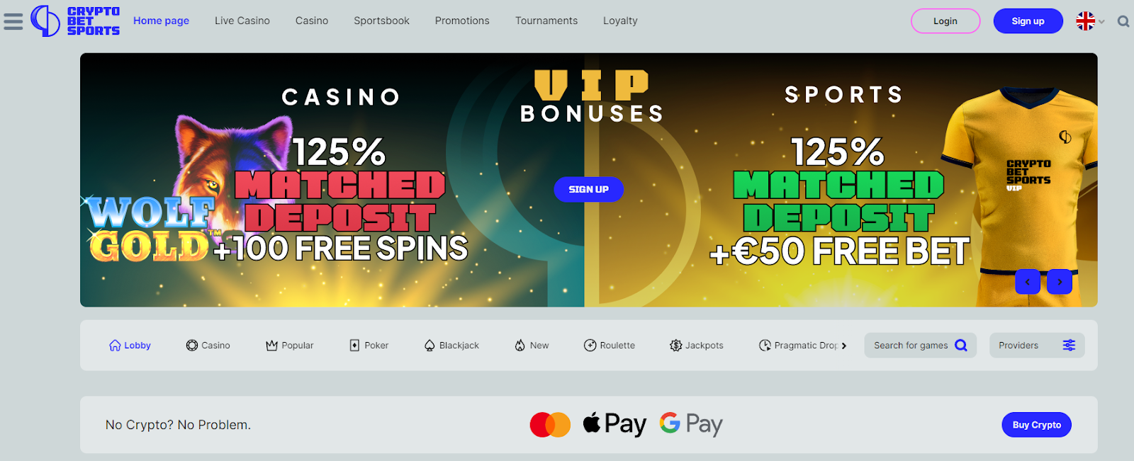 CryptoBetSports Casino