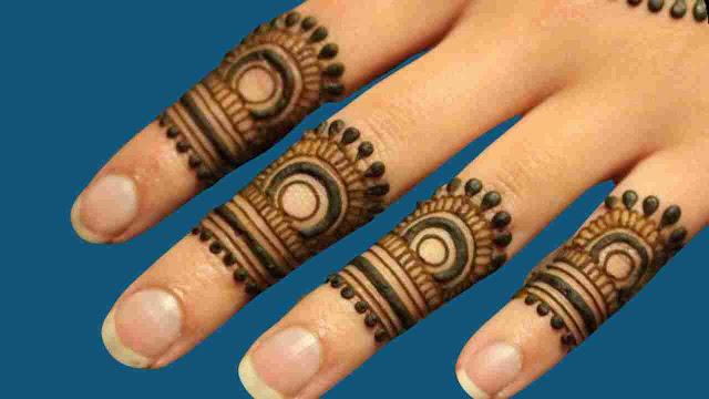 EASY AND BEAUTIFUL FINGER MEHNDI