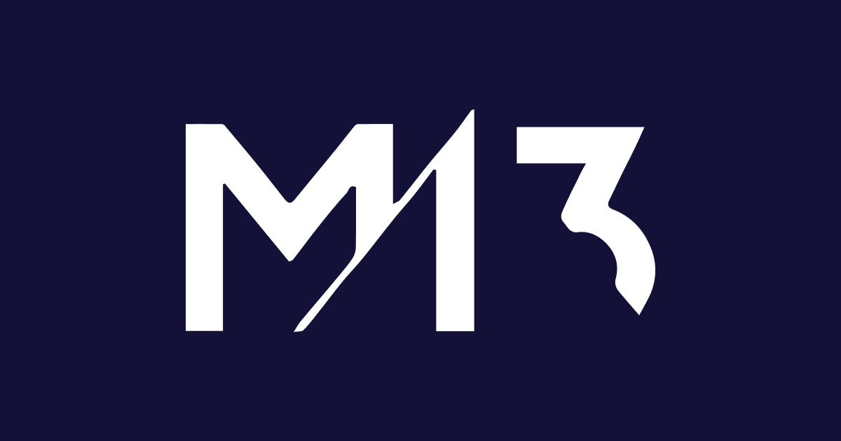 M13 logo