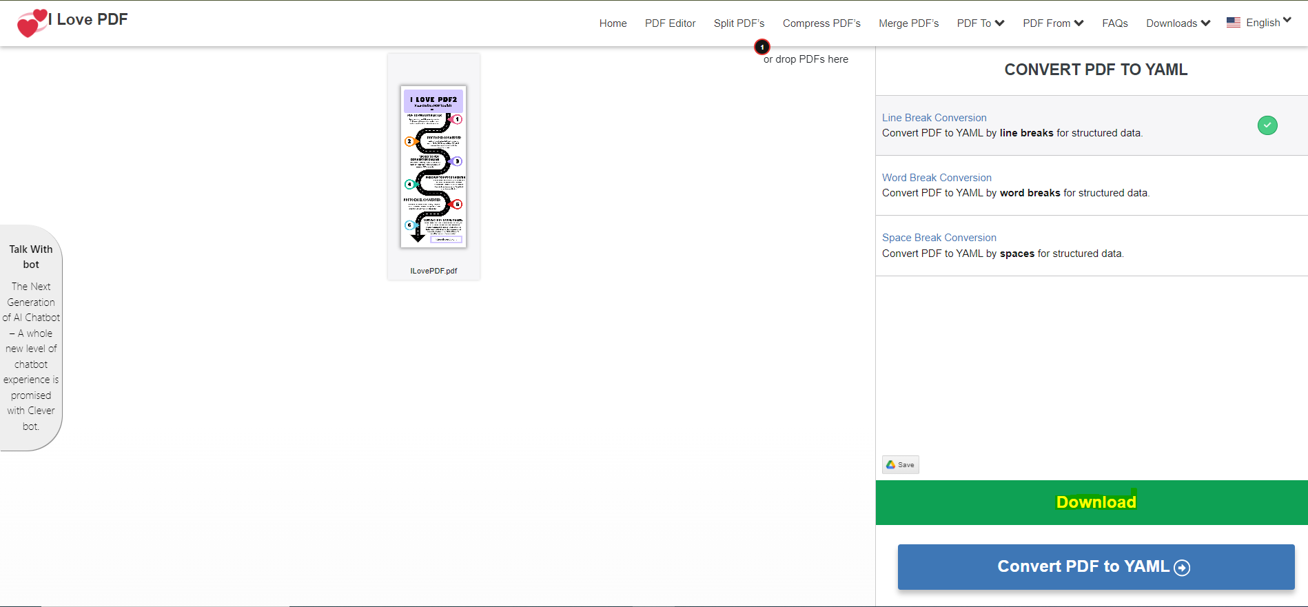 PDF To YAML