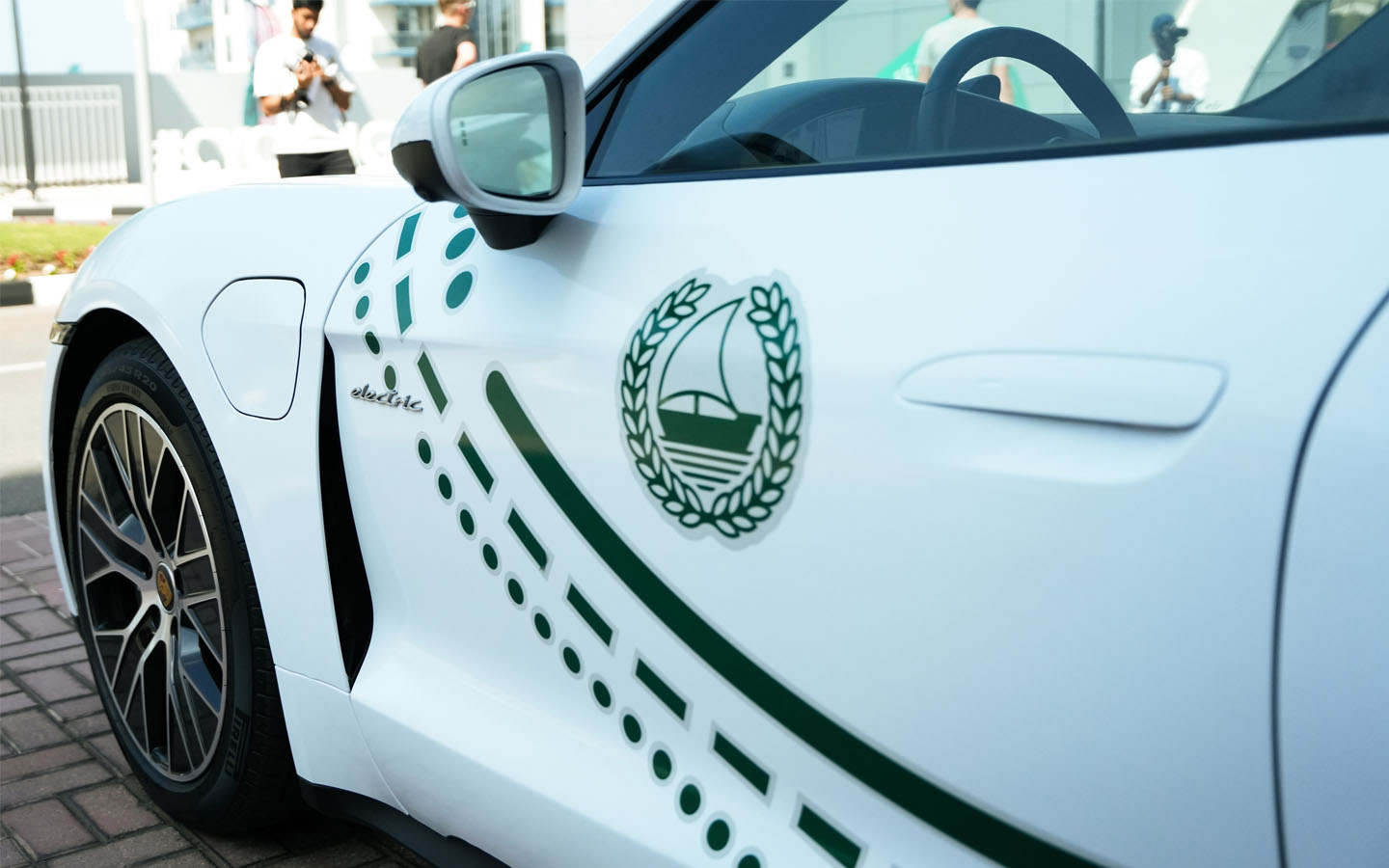 Porsche Taycan joins the dubai police fleet and comes with formidable features