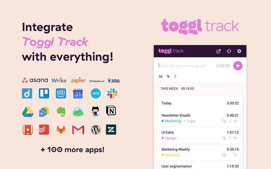 Integrations Feature for Toggl