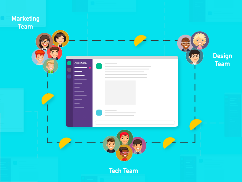 Team subscription diagram