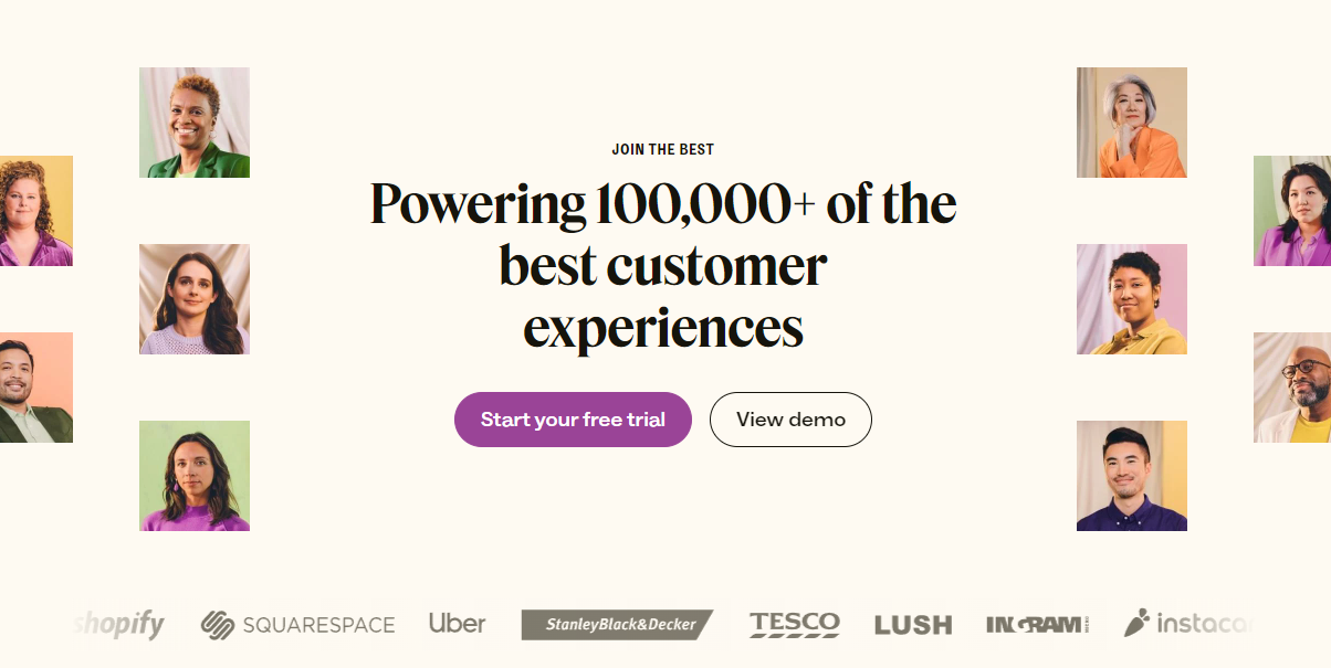 Powering 100,000+ of the best customer experiences