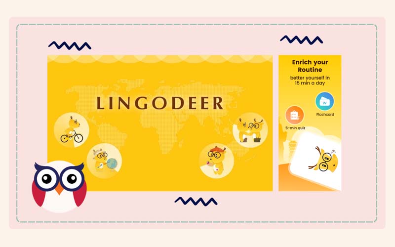 LingoDeer sử dụng phương pháp học  kết hợp với công nghệ giáo dục hiện đại.