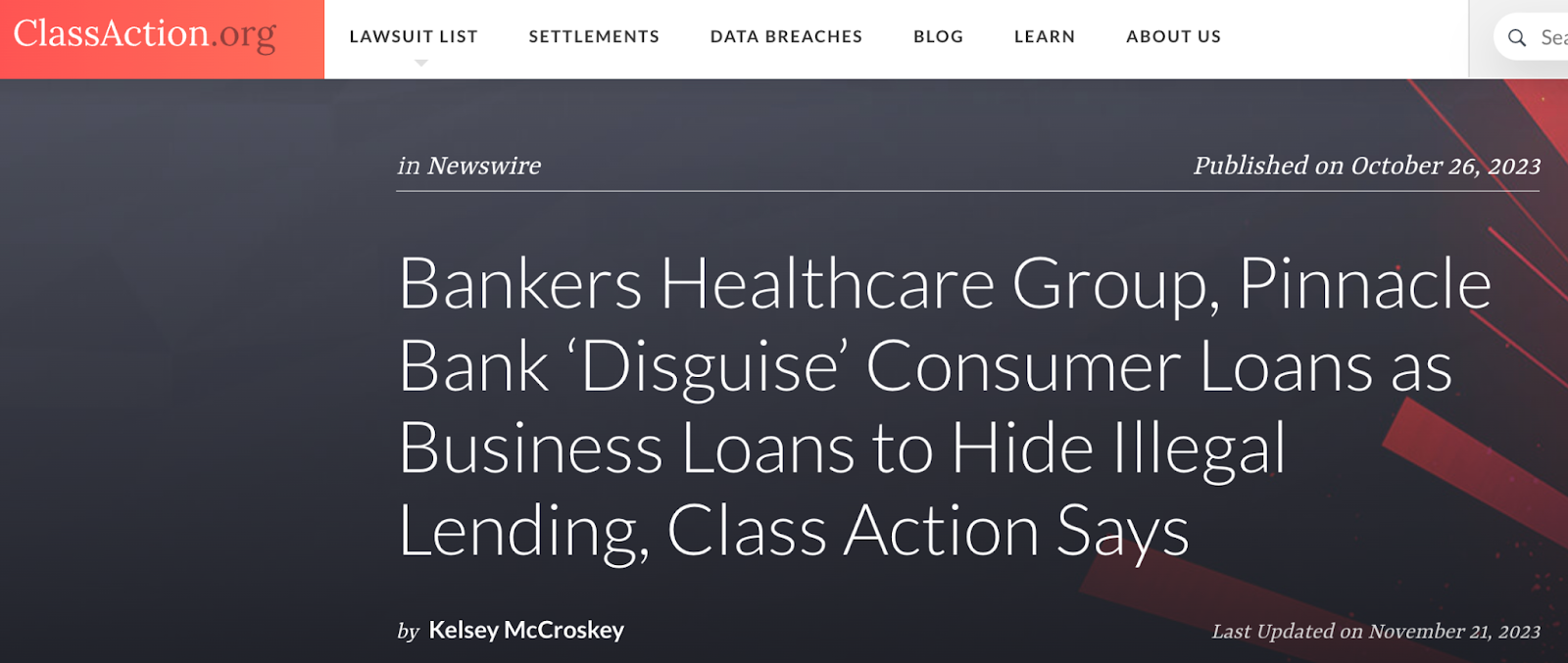 Who is BHG Financial? 