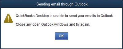 13 Ways to Fix QuickBooks Outlook is Not Responding Error