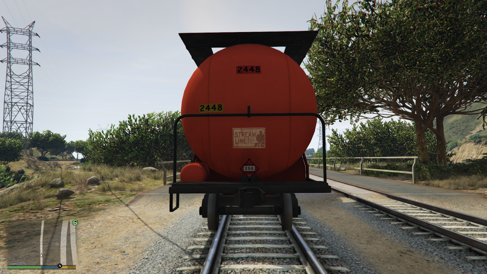 Freight Train(Tanker Car) in GTA V