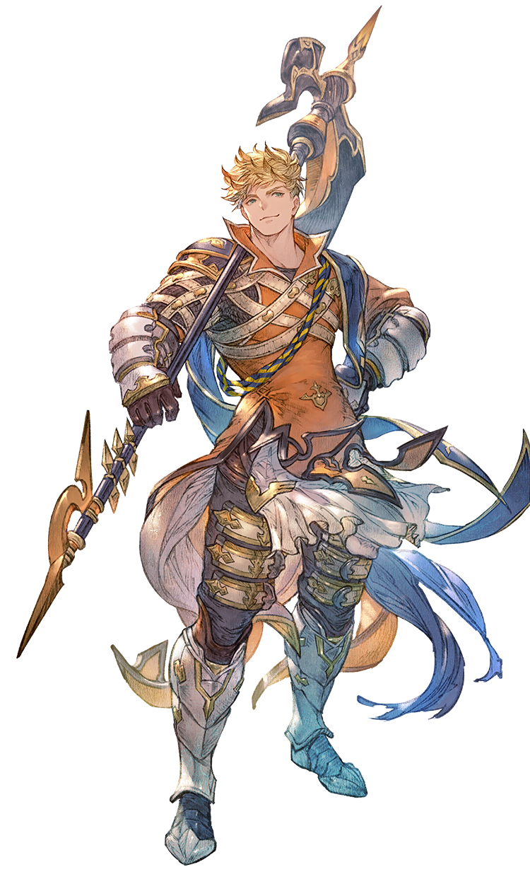 A promotional image of the character Vane from Granblue Fantasy: Relink. 