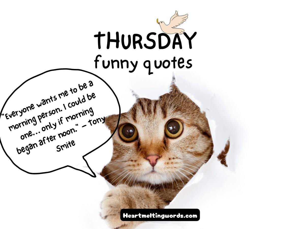 Thursday morning Thursday quotes funny