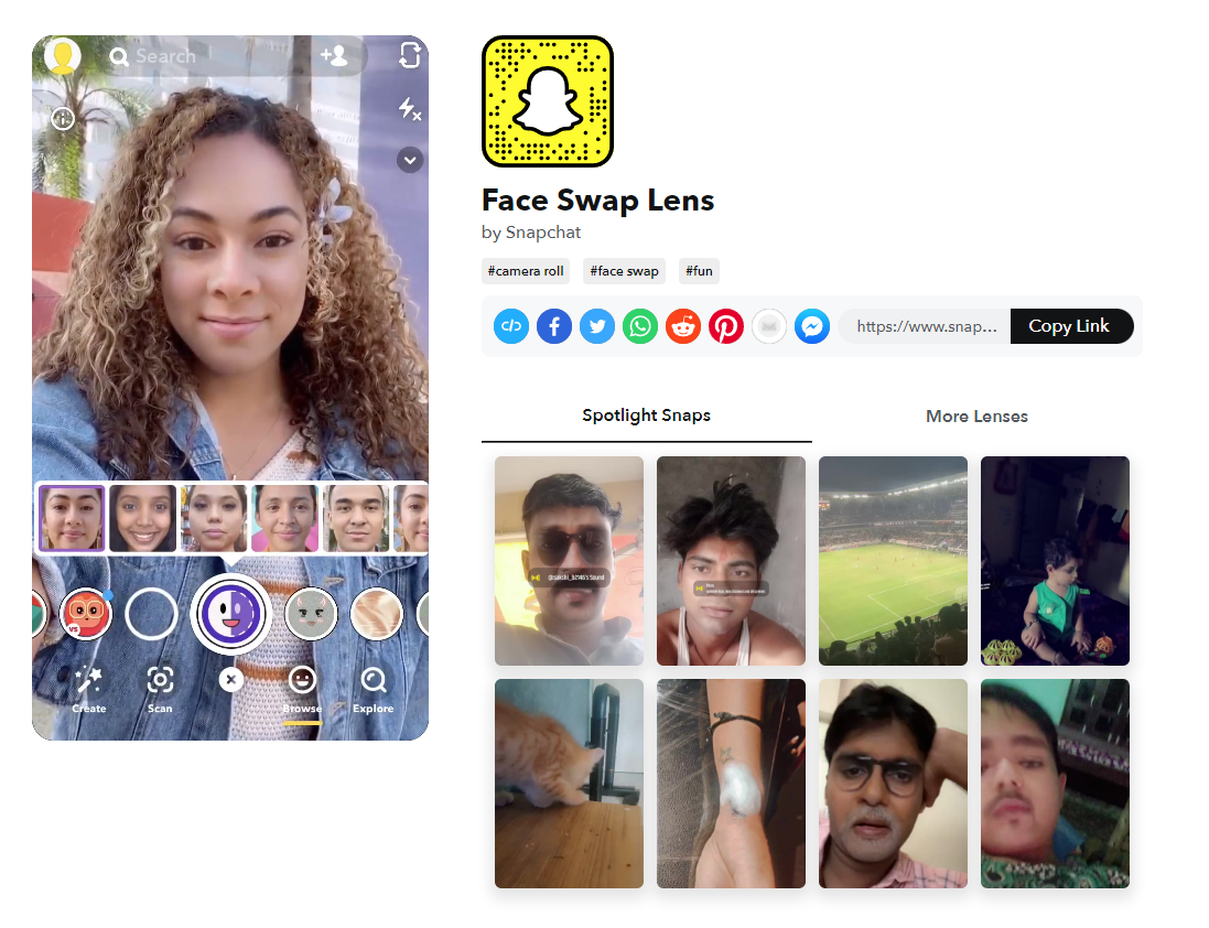 Snapchat - Face Replace App to Swap Faces Anytime