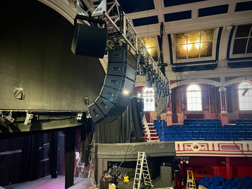 Chatham Central Theatre stage sound system