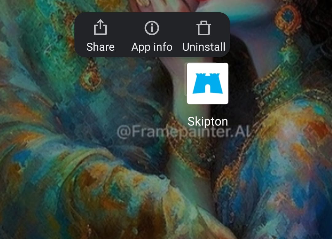 Uninstall and reinstall the Skipton Building Society app