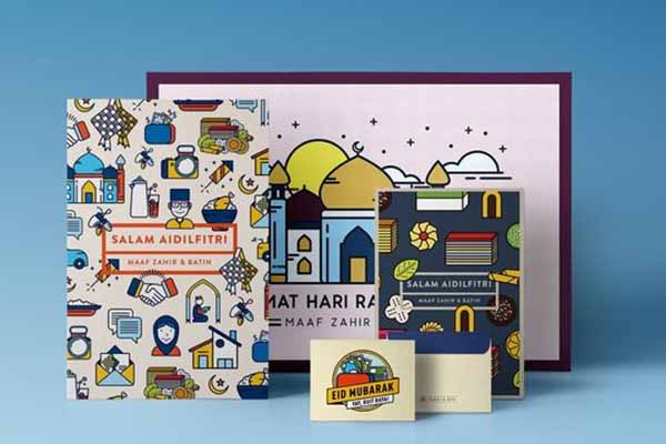 Hari raya aidilfitri — print and merchandise set