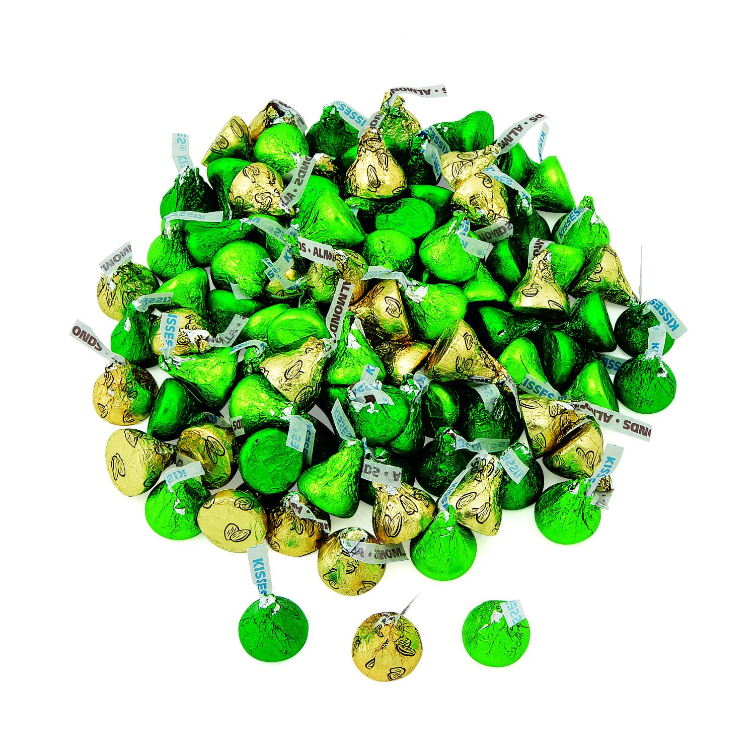 Green & Gold Hershey Kisses