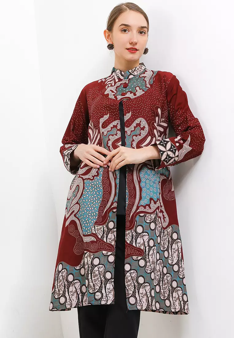 Inspirasi Model Baju Batik Tunik Kantoran, Profesional dan Elegan - ZALORA  Thread