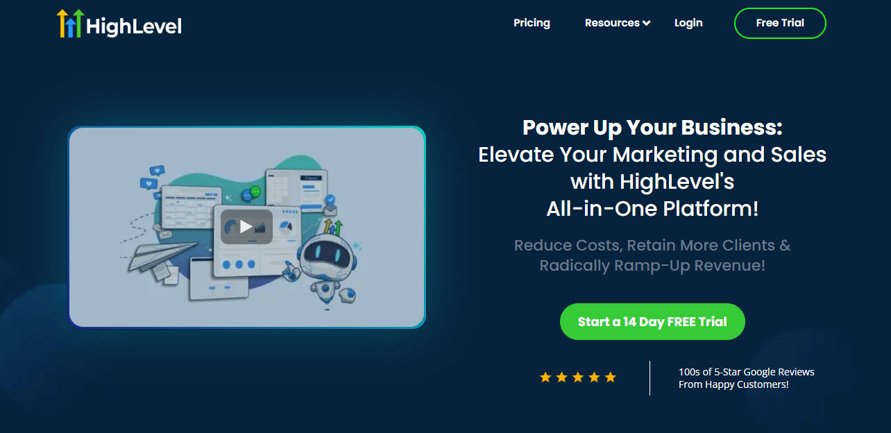 GoHighLevel: Power up your business: Elevate your marketing and sales with HighLevel's All-in-one platform!