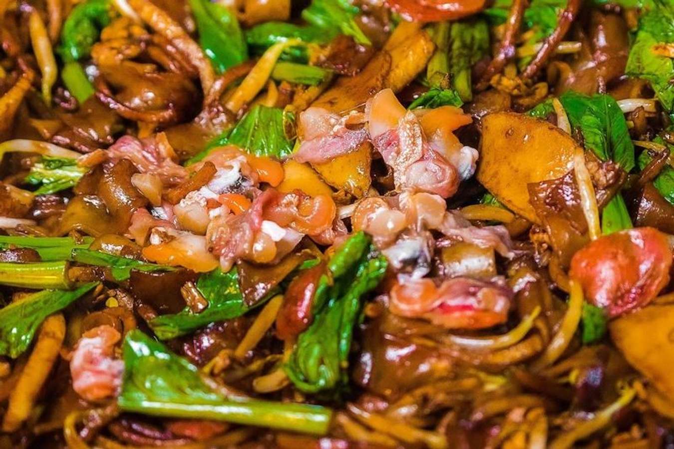 Hủ tiếu xào cay Char Kway Teow