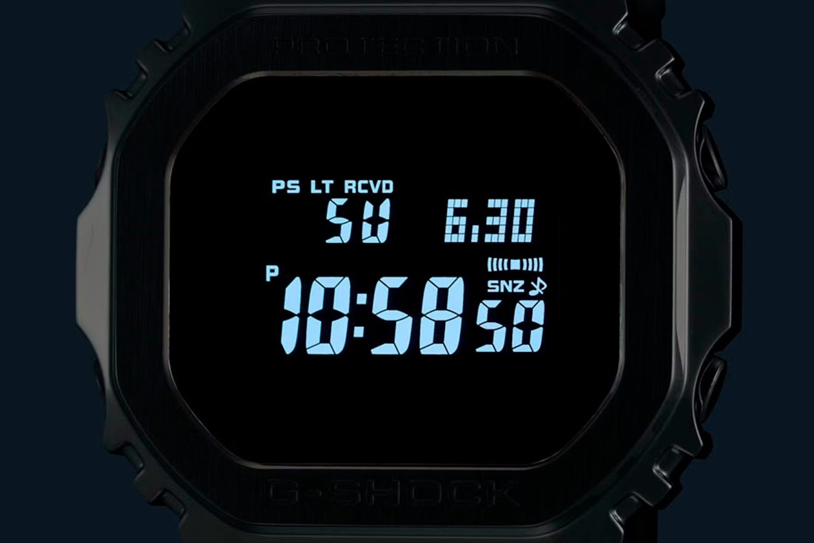 LED backlight Casio G-Shock GMW-B5000D