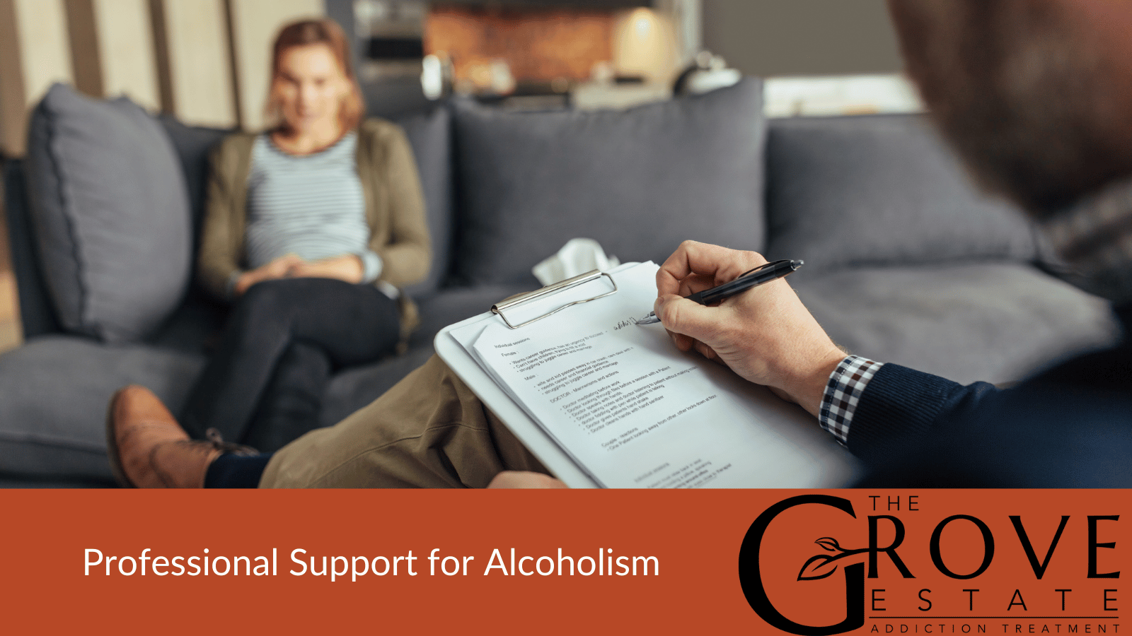 Professional Support for Alcoholism