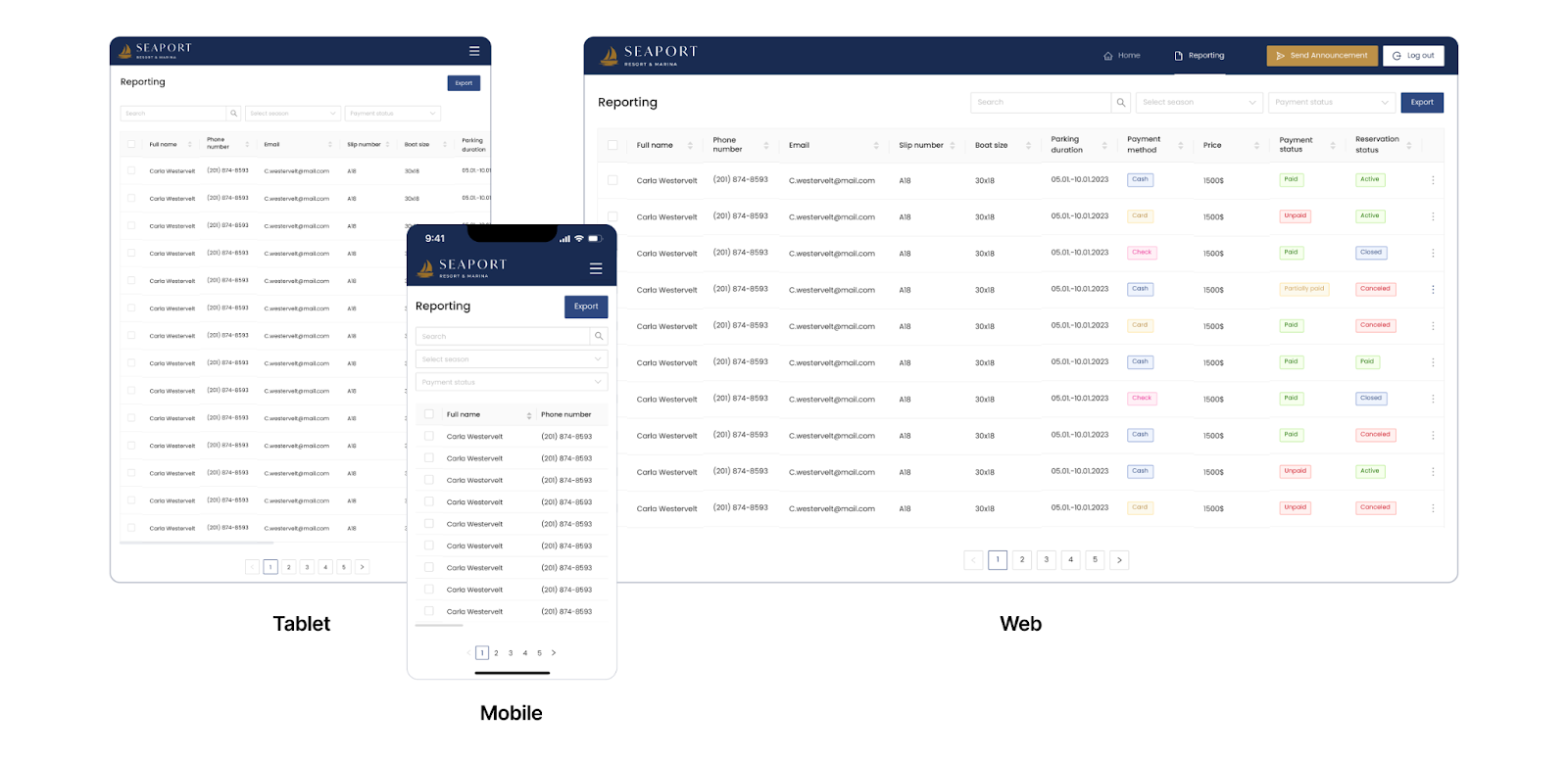 How to identify and fix app design issues. Example of a responsive app design we recently created for our customer.