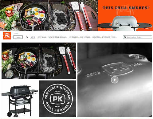 PK Grills Amazon Storefront