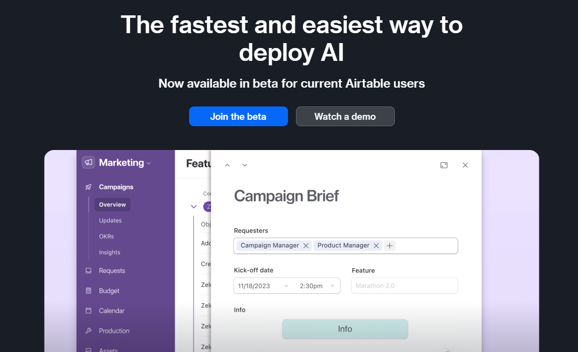 Airtable AI Features