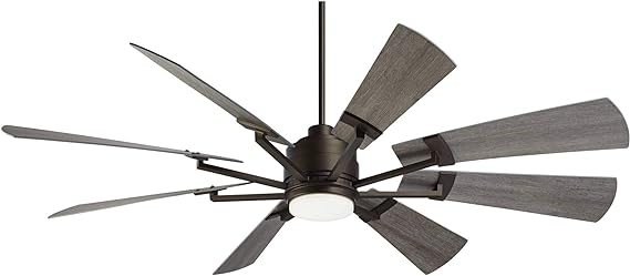 7. Casa Vieja 72” Windmill Ceiling Fan With Light