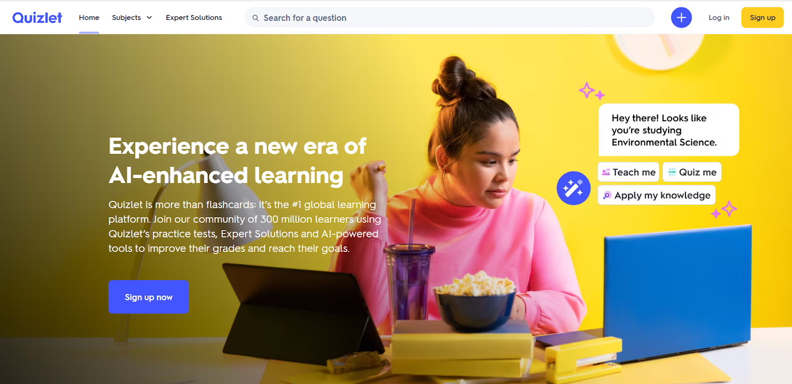 Quizlet: Experience a new era of AI-enchanced learning