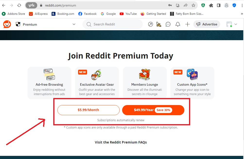 What are the benefits of Reddit Premium - Choose Subscription Plan