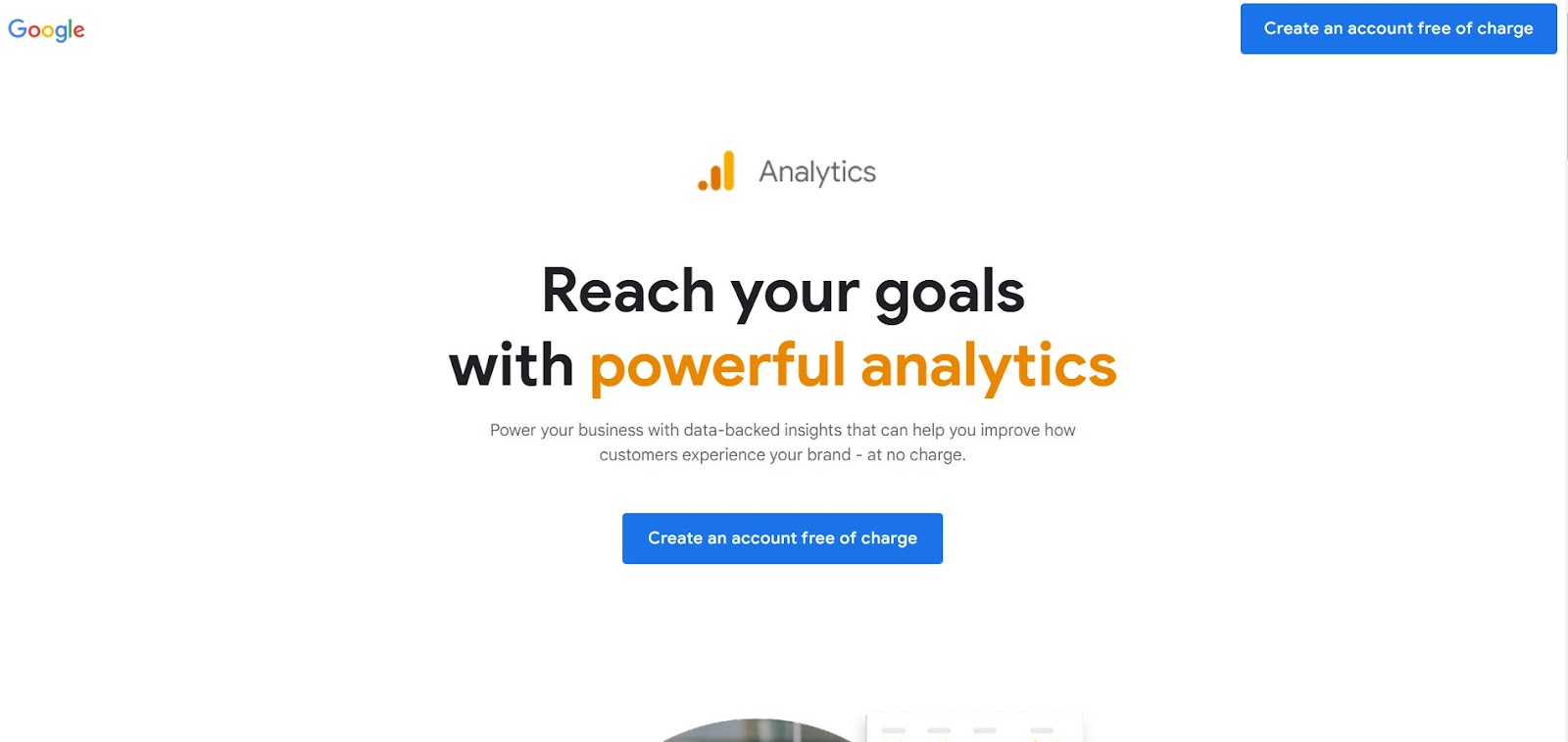google analytics tool for every startup