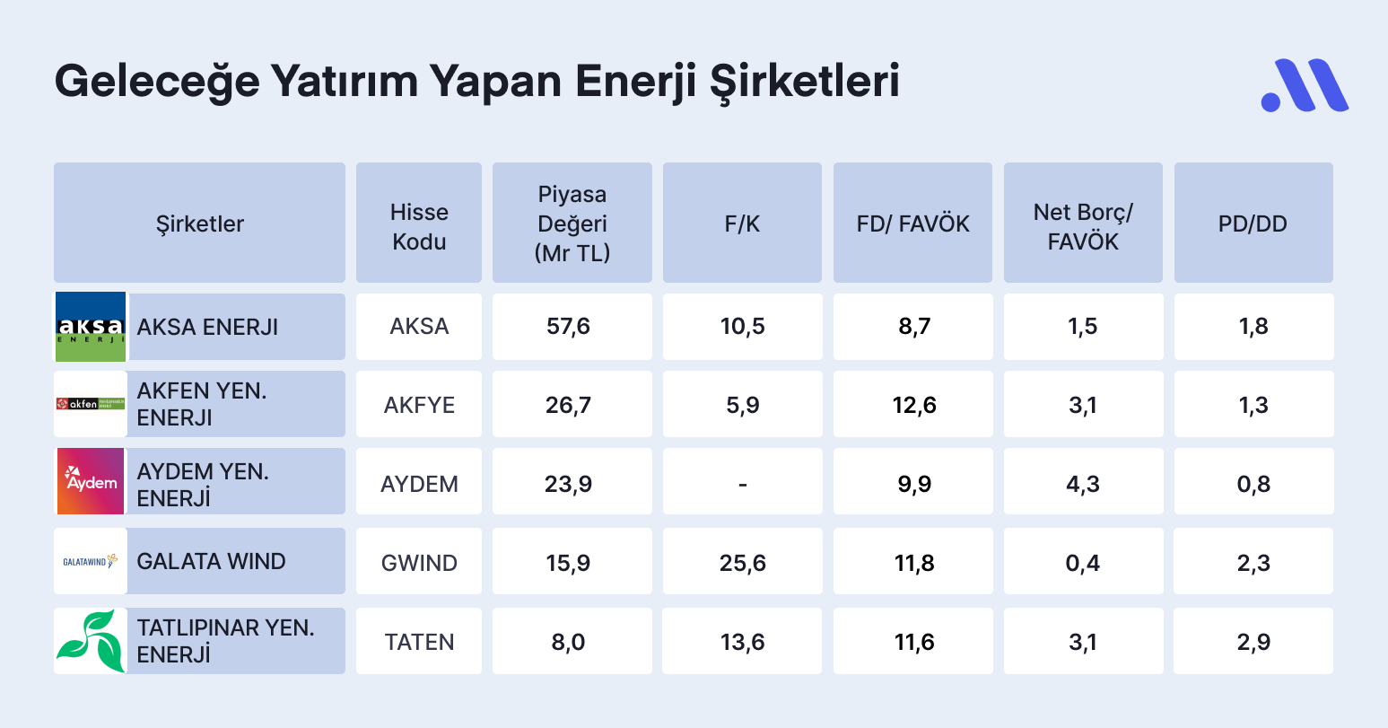 Geleceğe Yatırım Yapan Enerji Şirketleri